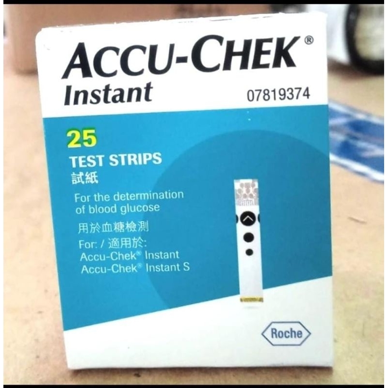 Roche Accu Chek Instant 25 Test Strips