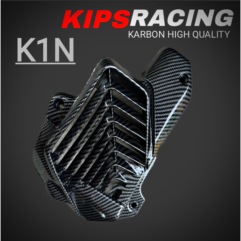TUTUP RADIATOR PCX 160 CARBON GLOSY tutup radiator pcx 160 carbon / tutup radiator vario 160 carbon