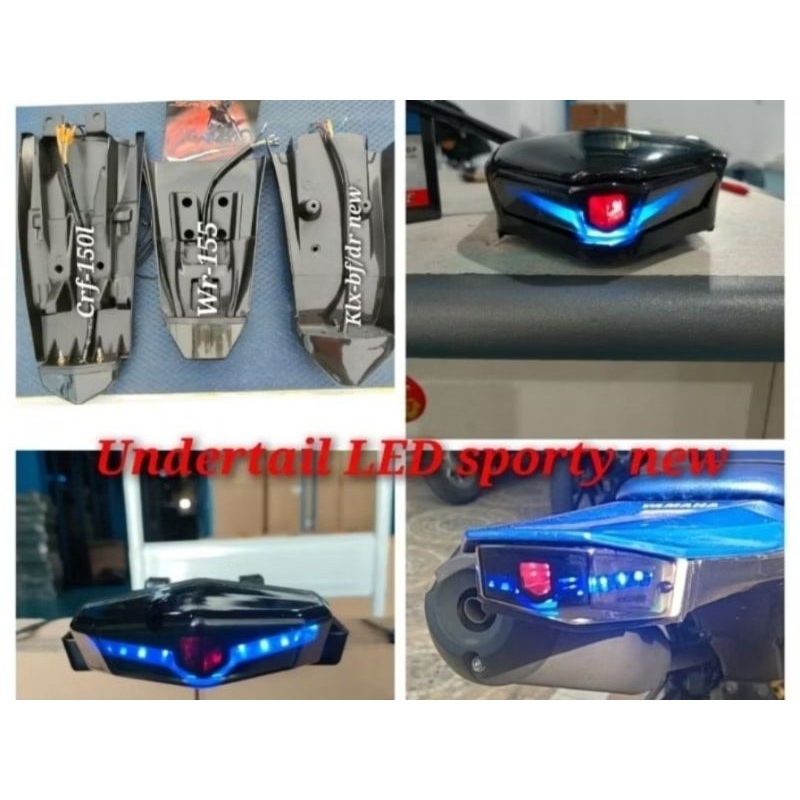spakbor belakang crf klx 150 wr155 155 led