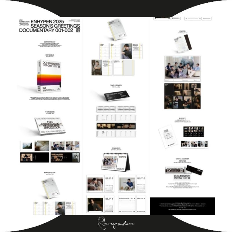 ENHYPEN - 2025 SEASON’S GREETINGS (WEVERSE / YES24 / MUSICPLANT