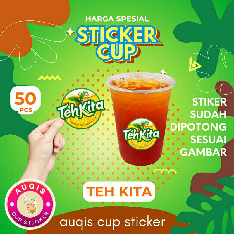 

Teh Kita Stiker Cup Harga Spesial 50 pcs