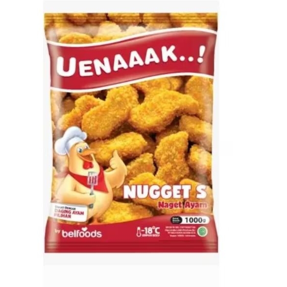 

Belfoods Nugget Uenaaak Reguler 1000gr