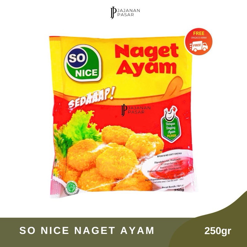 

So Nice Naget Ayam 250gr