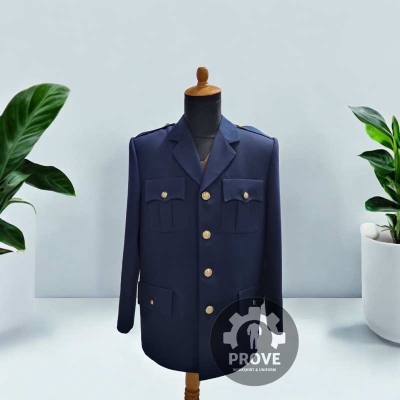 PAKAIAN DINAS UPACARA 4 TNI ANGKATAN UDARA/ PDU 4 TNI AU 1 Stel bahan Wool