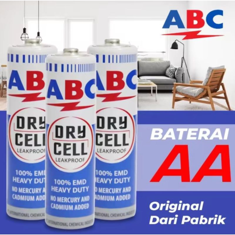 Baterai ABC AA Baterai Biru / Baterai ABC AA Biru