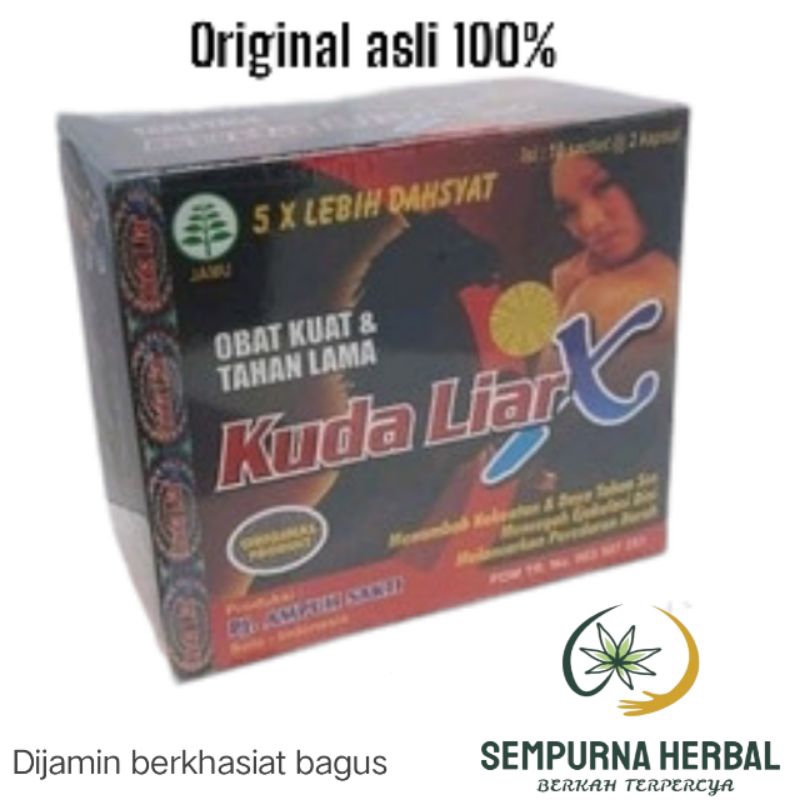 Kuda liar X kuat kapsul(obat)kuat dan tahan lama original