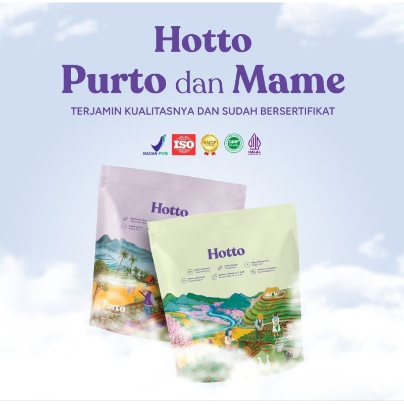 

Hotto Purto 16Sachet @30Gram - Hotto Mame 12 Sachet @30Gram