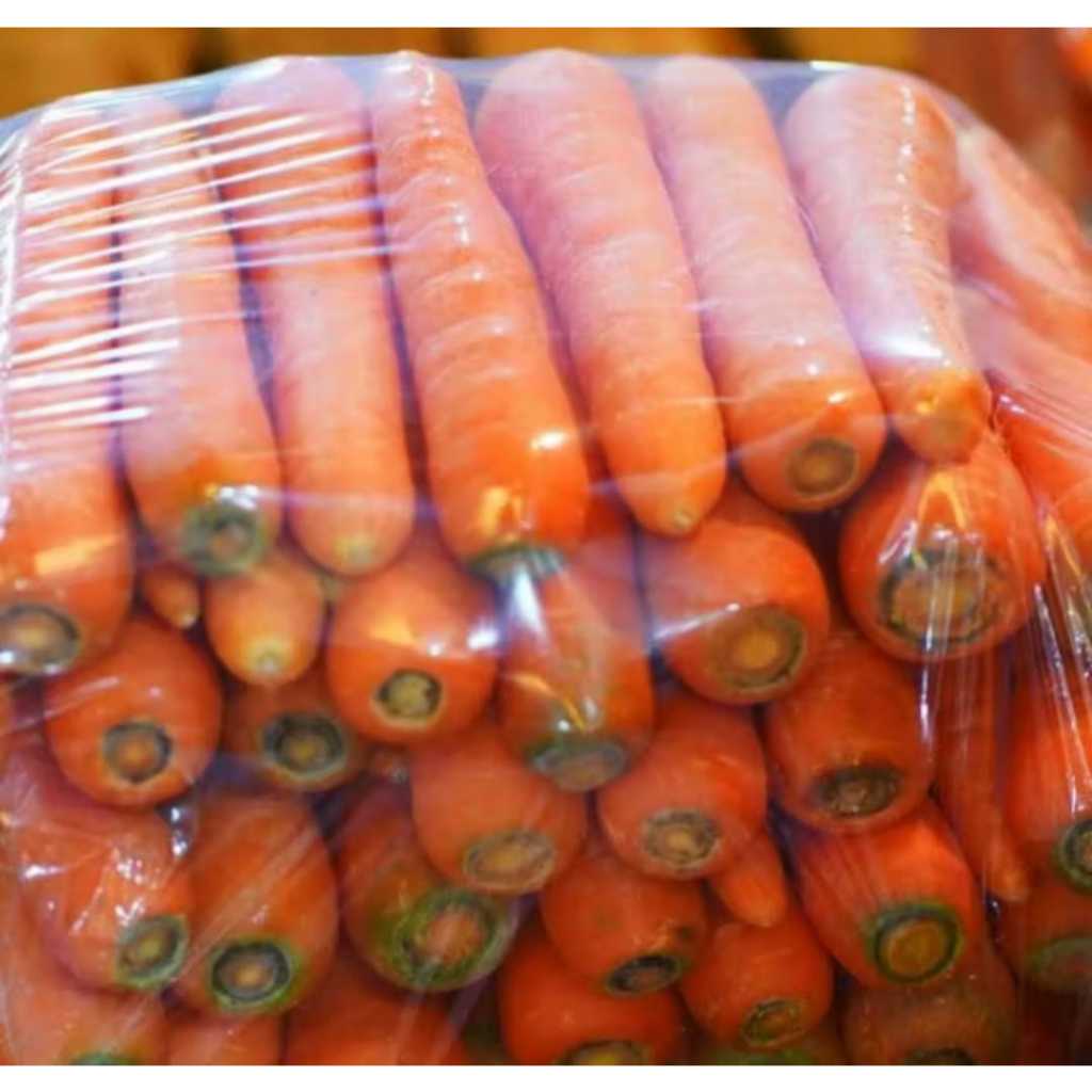 

Wortel brastagi ukuran sedang 1kg murah di kirim langsung dari petani
