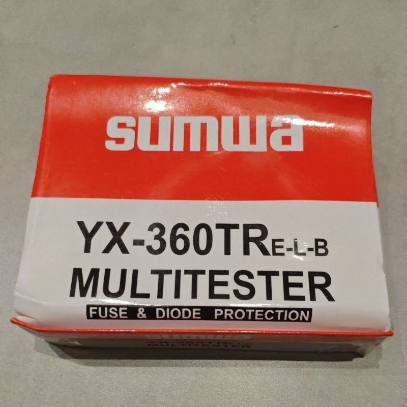 MULTITESTER MULTIMETER AVOMETER ANALOG SUMWA YX-360 TR YX 360 TR