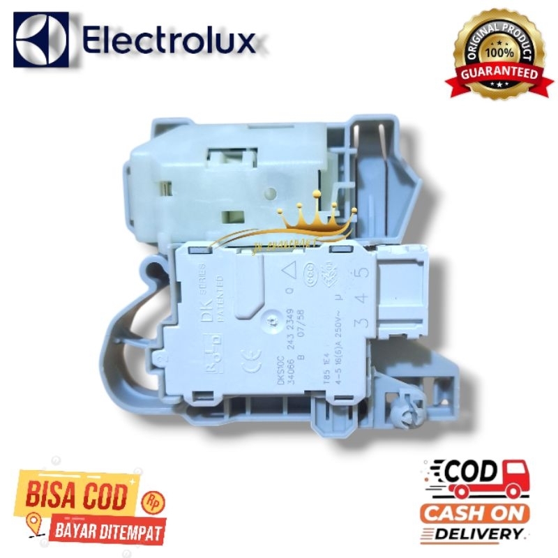 DOORLOCK DKS10628 ROLD MESIN CUCI ELECTROLUX EWF-80743 EWF-85743 EWF-85843 EWF-8005EQWA EWF-85747 EW