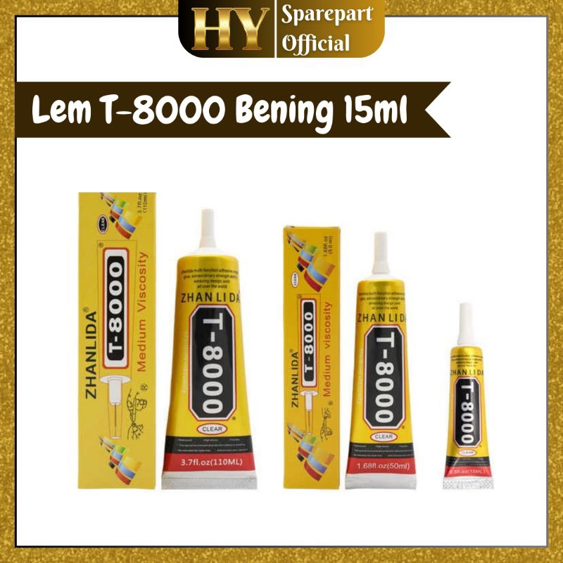 

HY - LEM LCD TOUCHSCREEN TS T8000 15ML BENING/ LIQUID GLUE OPTICAL CLEAR/ LEM SERBAGUNA BATERAI BACKDOOR CASING ZHANLIDA BULAIEN T-8000 T-7000 E-8000 B-7000 T-9000/ PEREKAT MULTIFUNGSI ACCESSORIES AKSESORIS PERHIASAN SEPATU 100% ORIGINAL