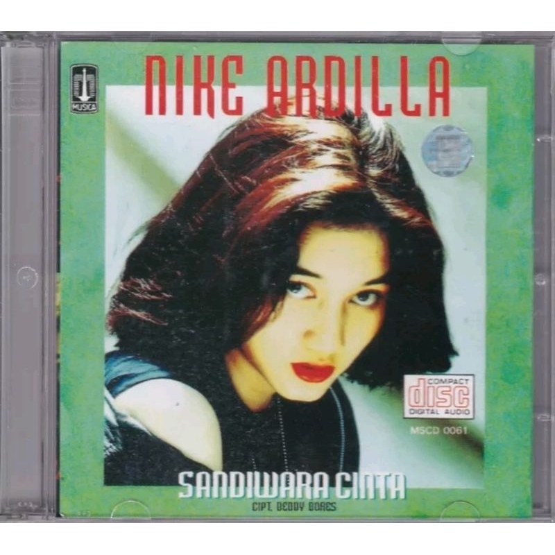 CD Audio Nike Ardilla - Sandiwara Cinta, Repackage dengan Logo Musica Studio
