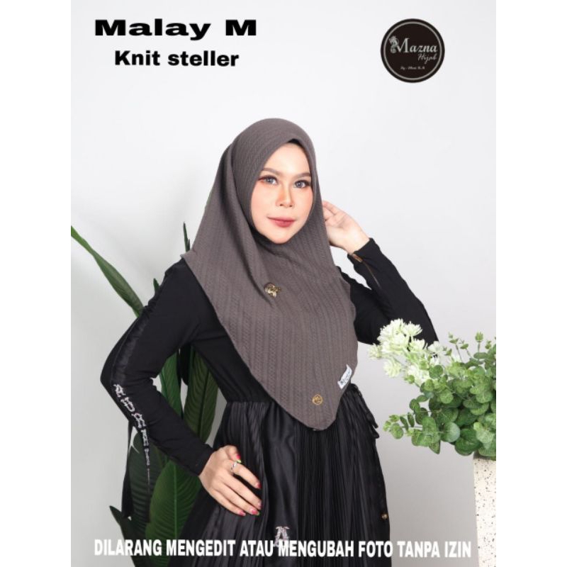 Jilbab Instan Malay M ori Mazna