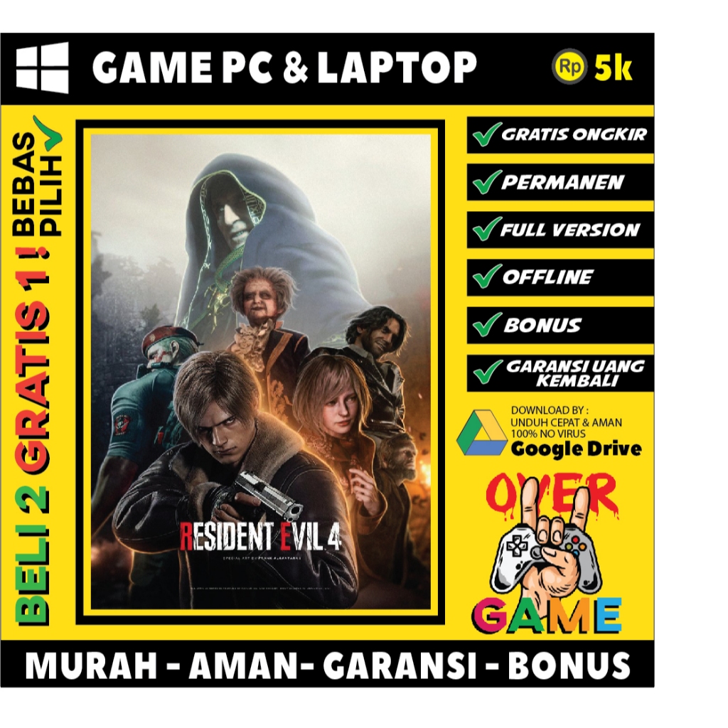 Resident Evil 4 Remake - RE4 Remake - PC Game - Game PC Offilne
