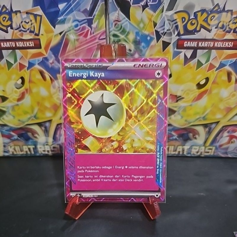 Energi Kaya Kartu Pokémon indonesia pokemon tcg original asli