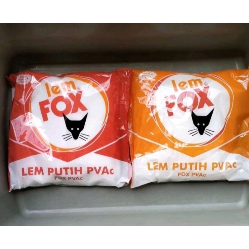 Lem fox putih pvac 700gr ,lem fox putih orange dan merah,lem fox orange pvac, lem fox merah pvac