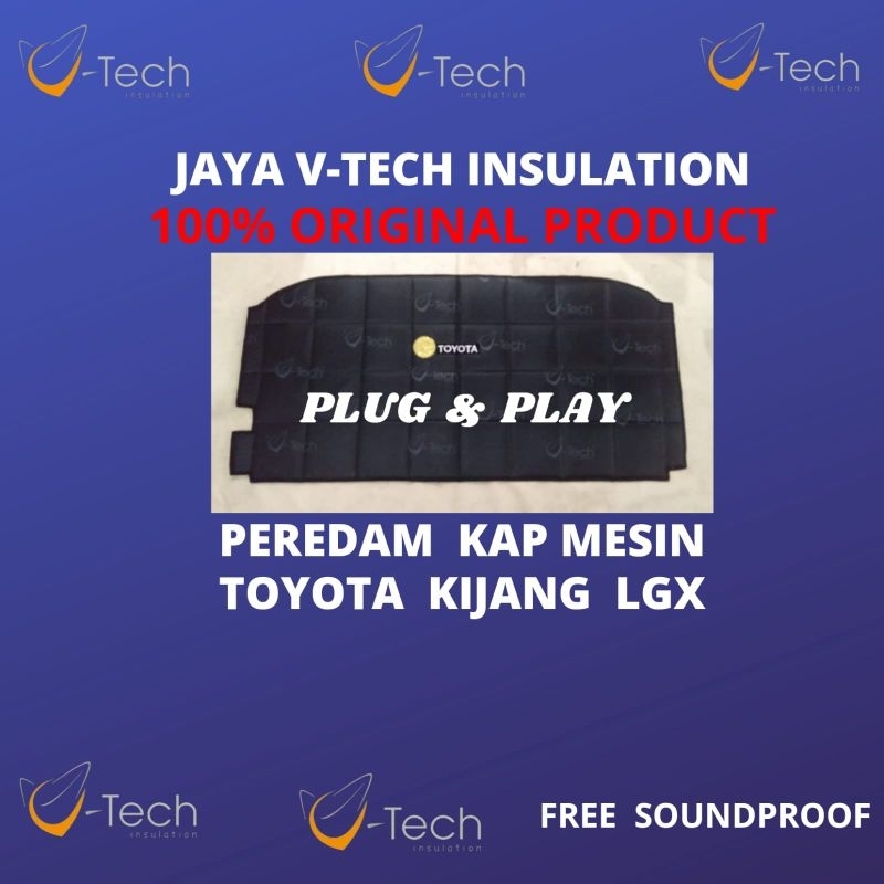 VTECH ORIGINAL  Peredam Panas & Suara Kap Mesin KIJANG LGX