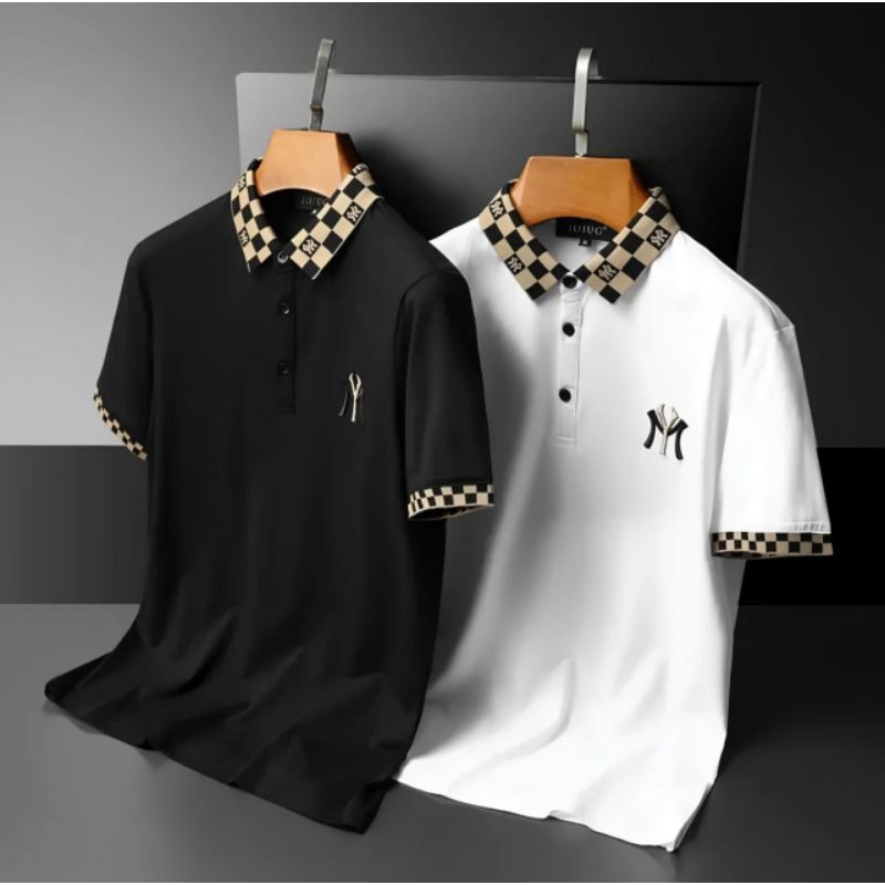 Kaos kerah polo shirt pria Permium Import SIZE S M L XL XXL