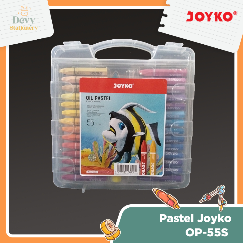 

JOYKO Pastel Bermacam isi bervarian isi Krayon untuk mewarnai kerajinan anak