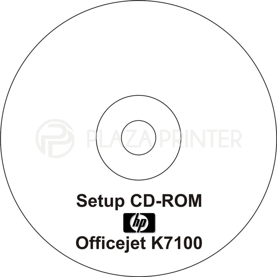 CD Driver Printer HP Officejet K7100