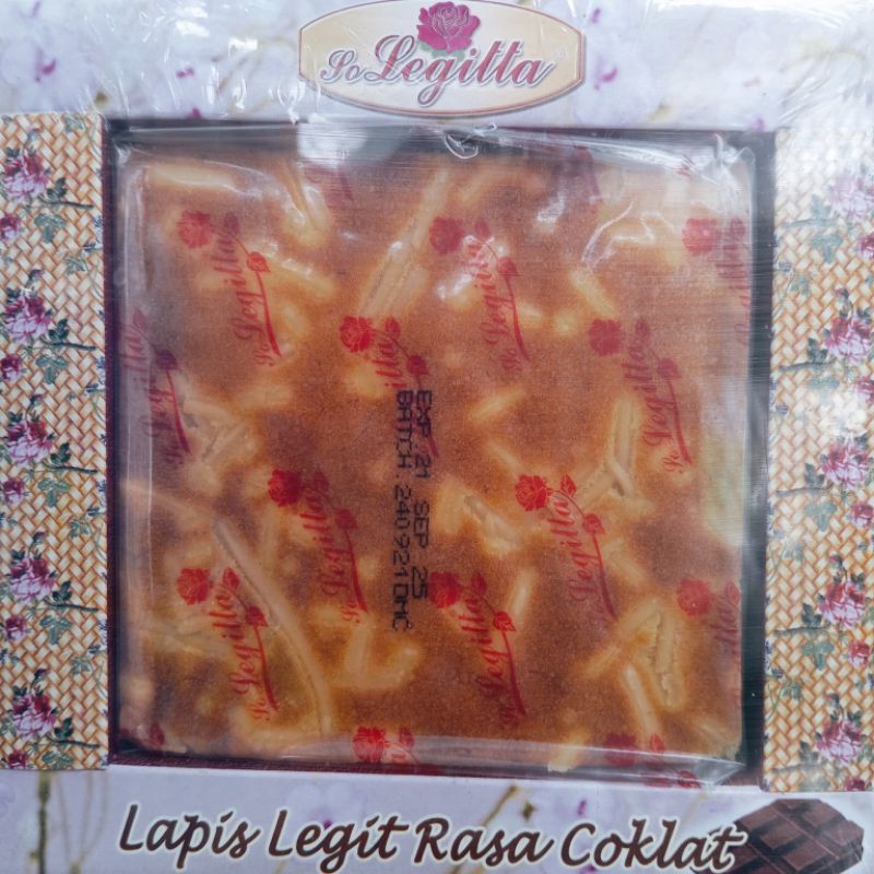 

So Legitta Lapis Legit Rasa Coklat Taburan Keju 500 Gram