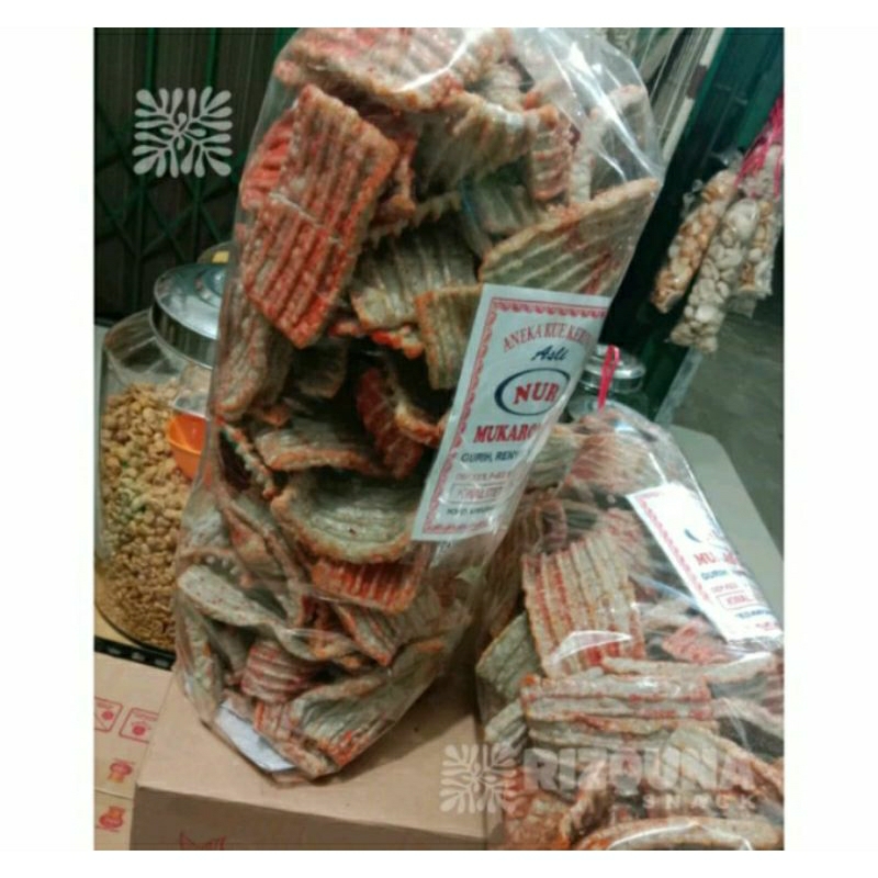 

KERUPUK SEBLAK JENGKOL 500 GRAM RASA PEDAS