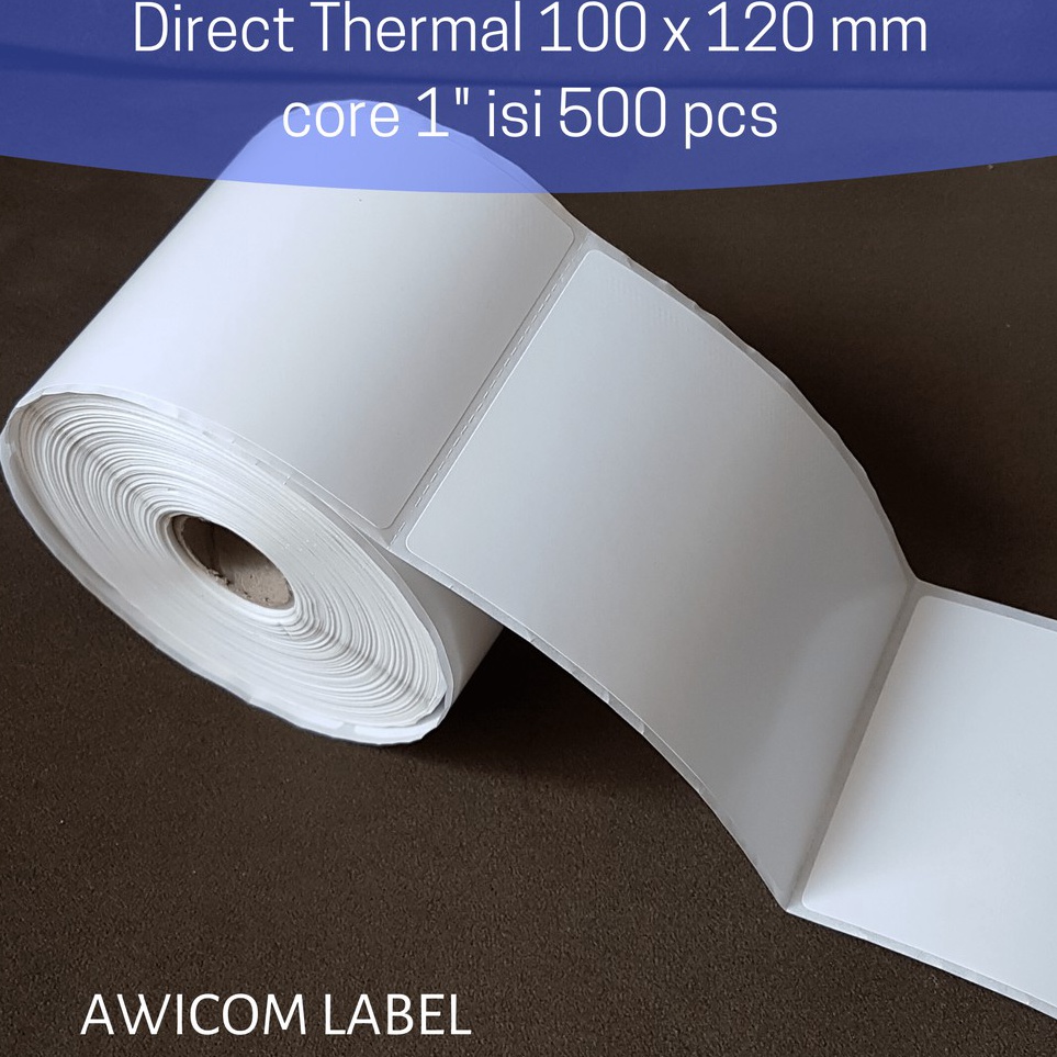 

KODE TMRK Label Barcode Direct Thermal 1x12 1 x 12 mm isi 5 pcs