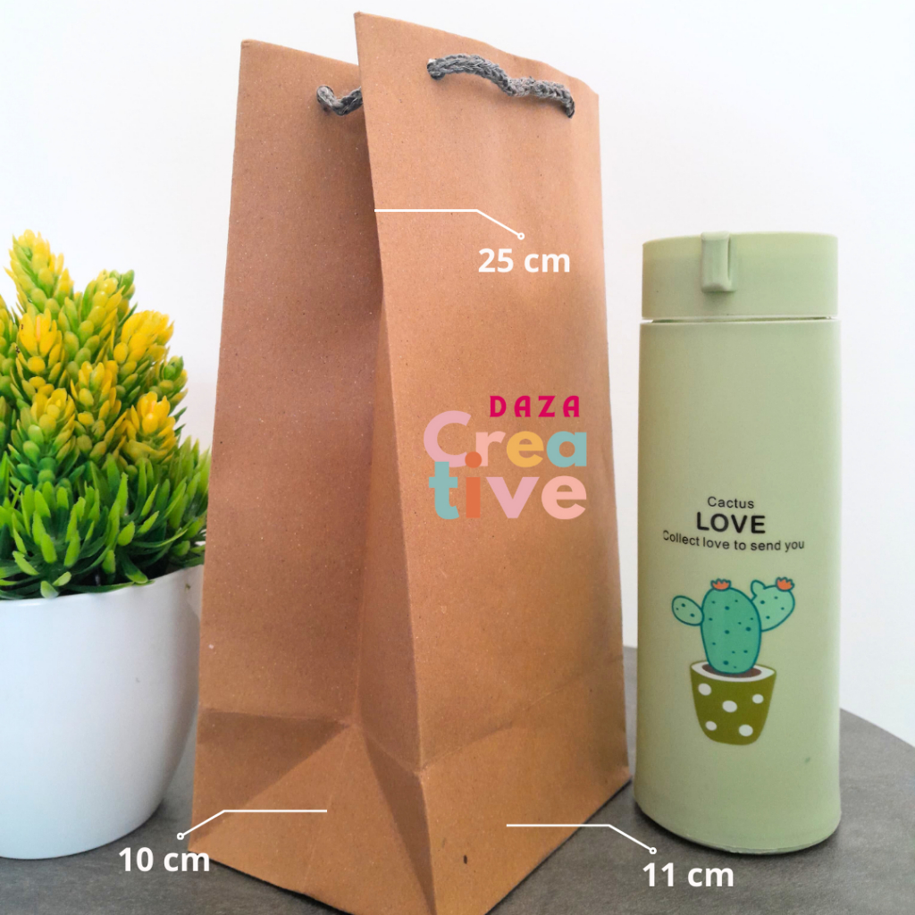 

Paperbag Botol Ukuran 10 x 11 x 25 / Paperbag Botol Tumblr / Paperbag Botol Minum