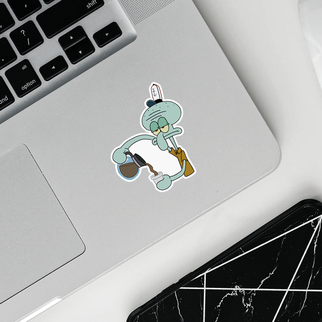 Sticker Squidward | Sticker Aesthetic Skena | Sticker Samarinda