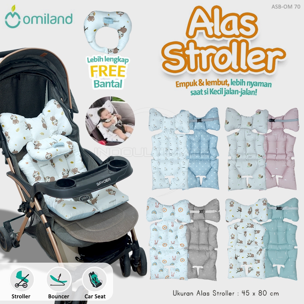 Omiland Alas Stroller Baby Alas Stroller Bayi Alas Stroller Stroller Universall Stroller Pad Alas Ke