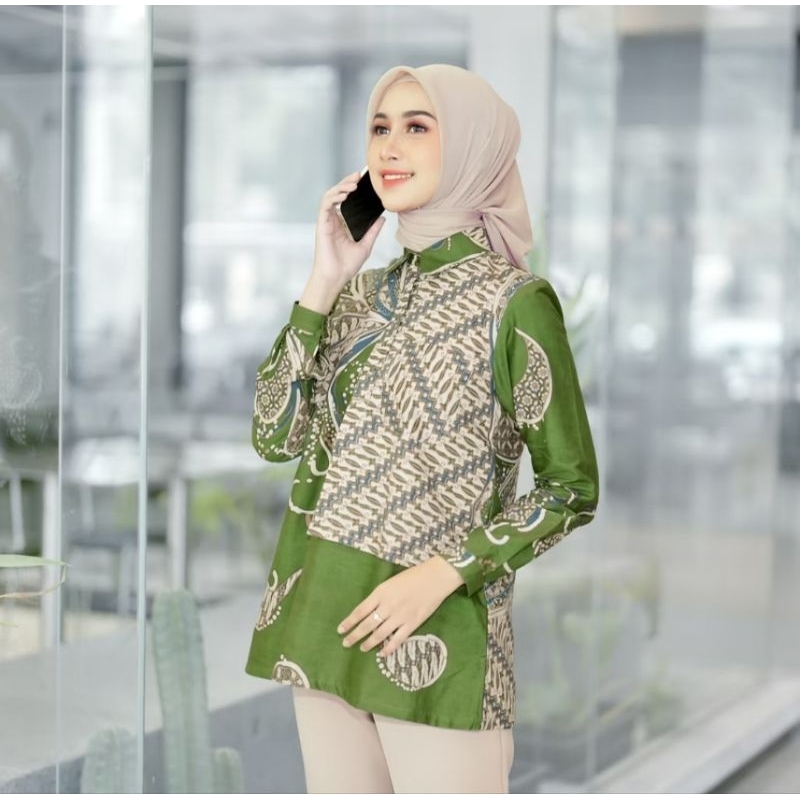 Preloved Batikula Dianti Blouse size S