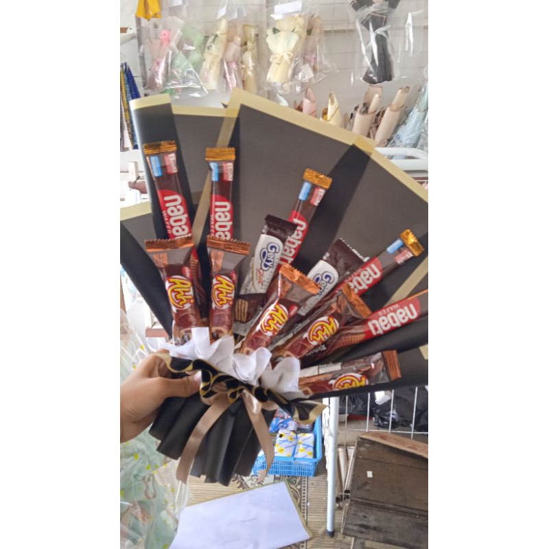 

Buket snack random low budget| Handbuket_Albanjari