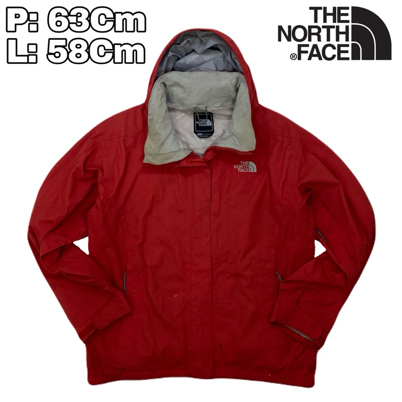 J13 Jaket Gropcore Outdoor TNF The North Face Hyvent  Waterproof Second Original Hiking Pendaki Gunu