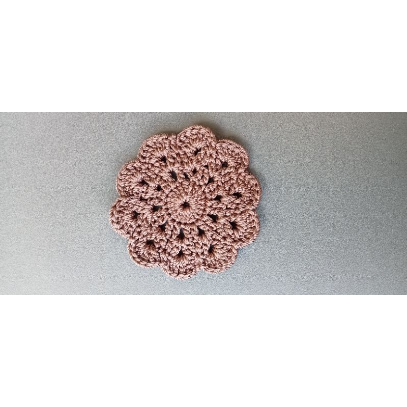 Tatakan Gelas Rajut/ Alas Gelas/coaster rajut