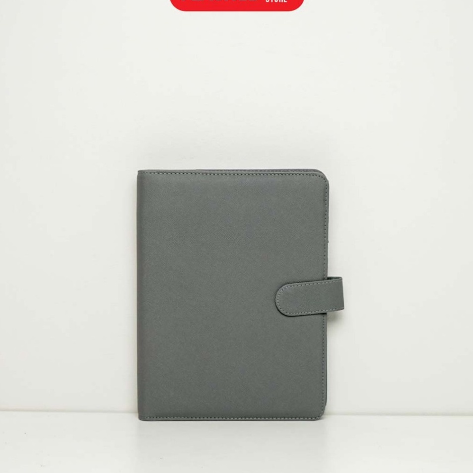 

KODE FTWS Flashee Binder Polos Warna Abu Ukuran B5 Ring 26 Eksklusif Organizer Berkualitas Termurah