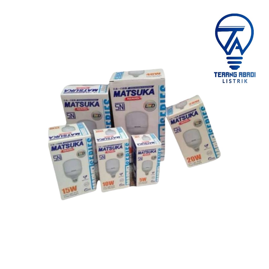 LED MATSUKA MARVEL (BIRU) T BULB ECER