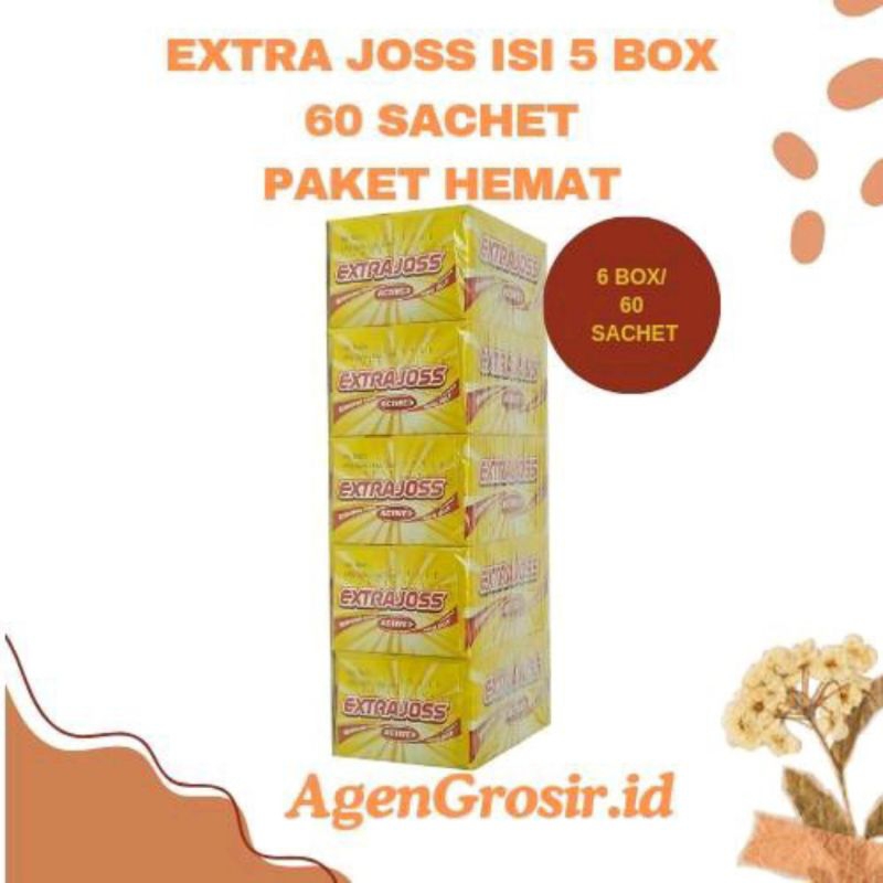 

A Grosir - Extra Joss isi 5 box/ 60 sachet paket hemat