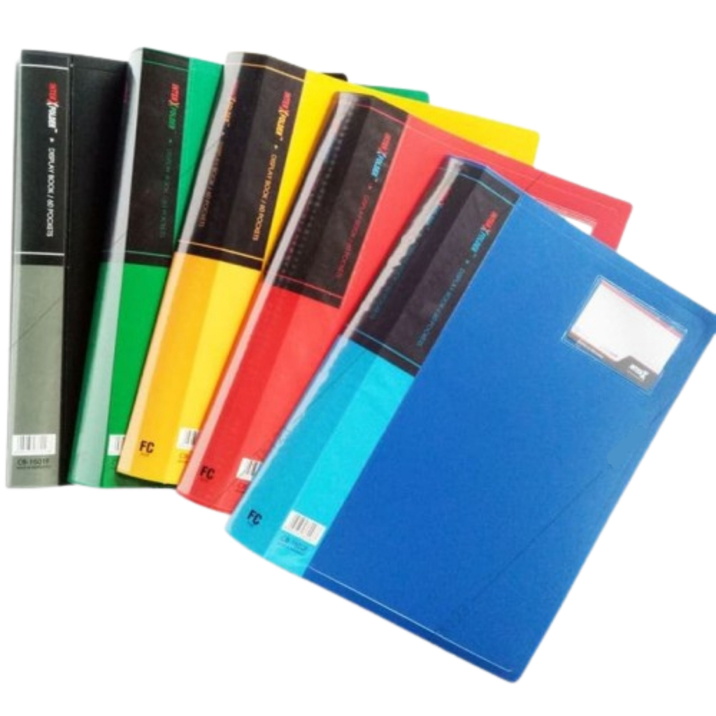 

(PCS) CLEAR HOLDER INTER X F4 - 60 POCKET / CLEAR HOLDER F4