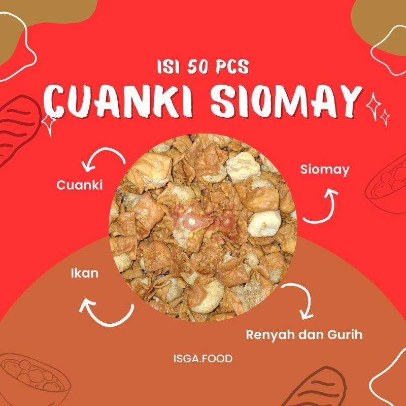 

TERLARIS Cuanki Siomay isi 50 pcs BISA COD
