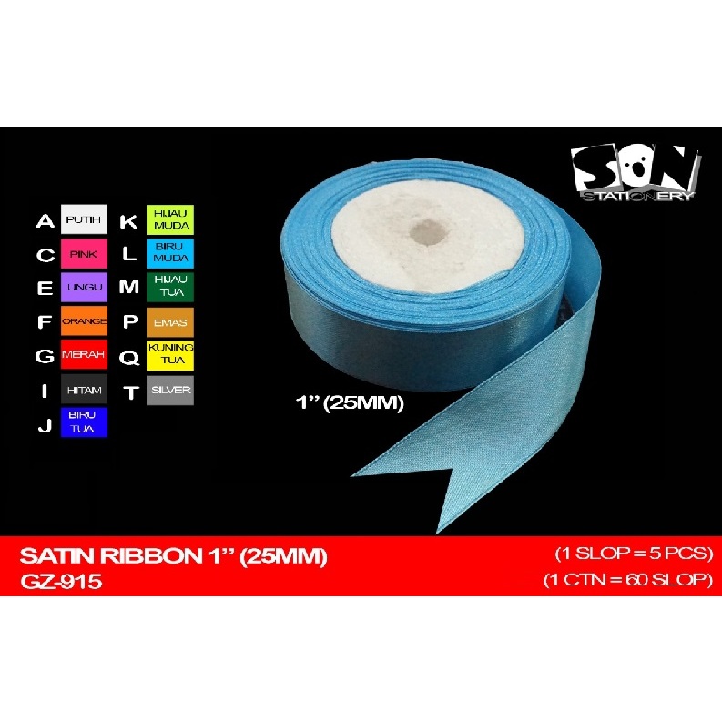 

SON PITA SATIN 1INCH 25MM