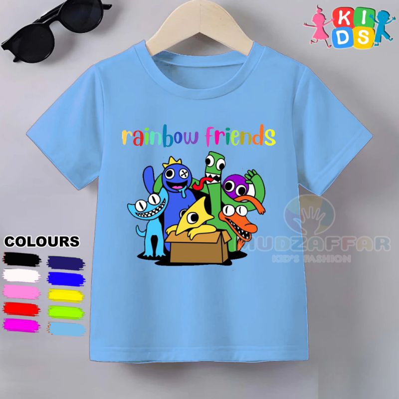 KAOS ANAK RAINBOW FRIENDS BAJU KAOS ANAK RAINBOW FRIENDS