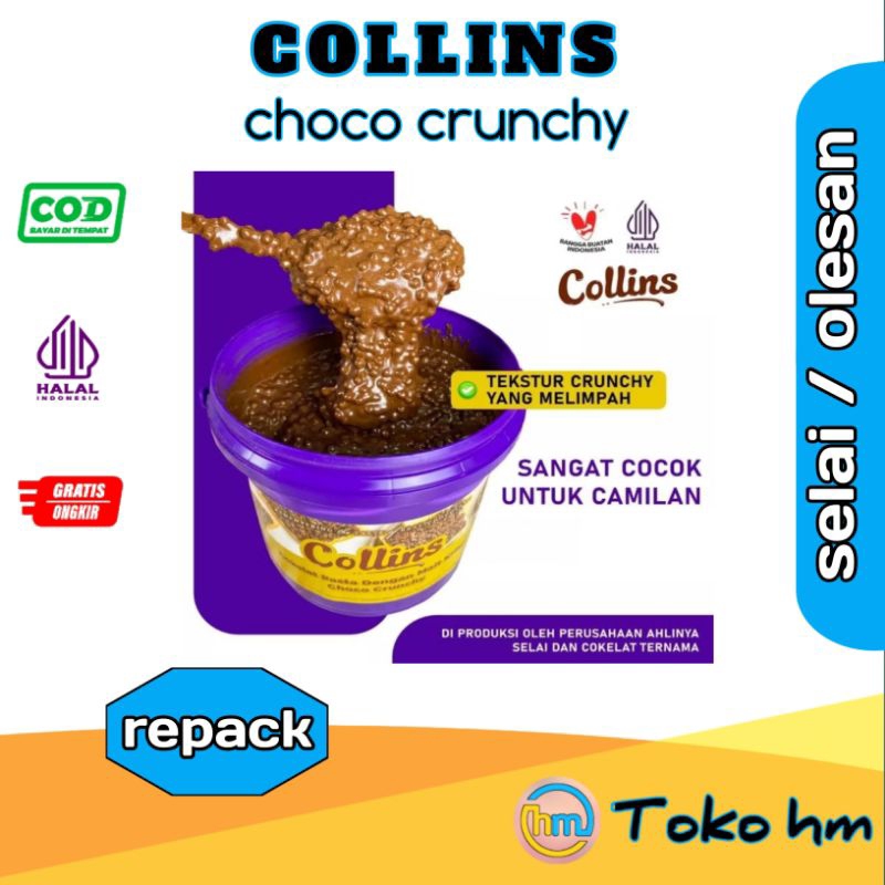 

COLLINS CHOCO CRUNCHY ( REPACK ) dalam plastik