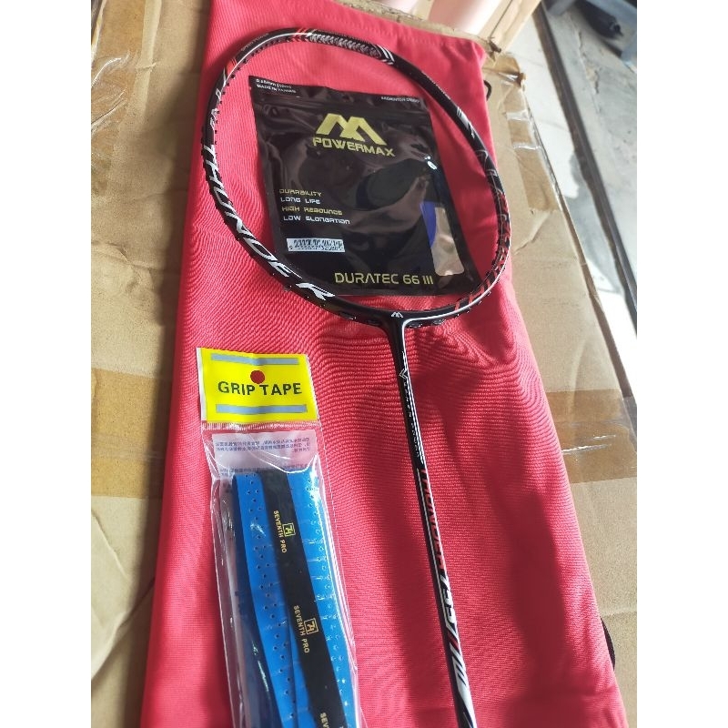 Raket Badminton Power Max Thunder 755 Original Full Set