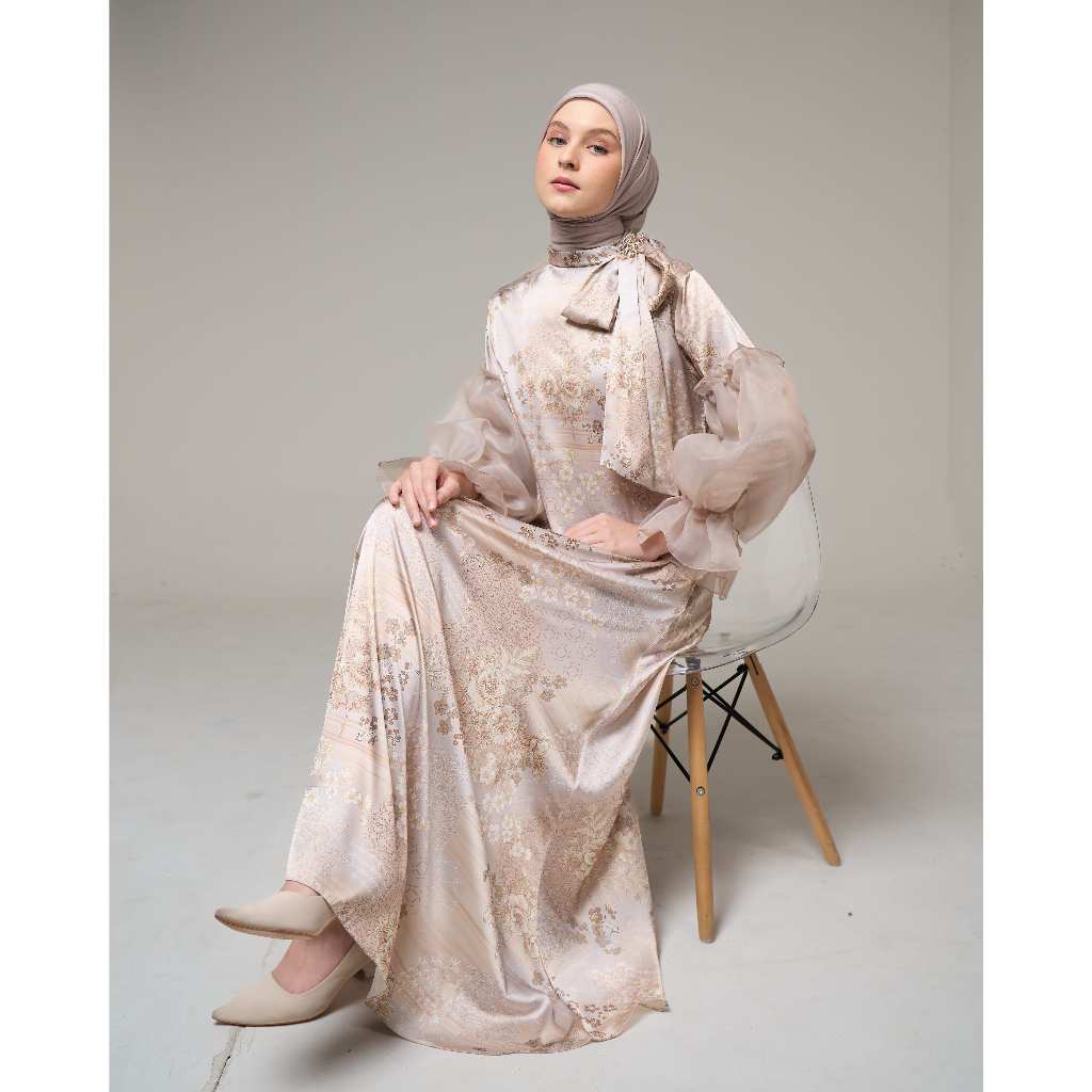 Loryna Dress | Gamis Dewasa Premium Silk by At_Muflih