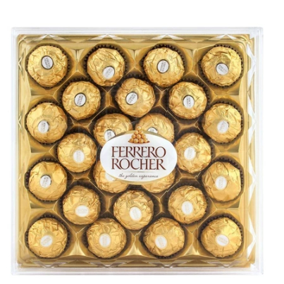 

Coklat Cokelat Hazelnut Ferrero Ferero Rocher chocolate 24 T24 - Hampers