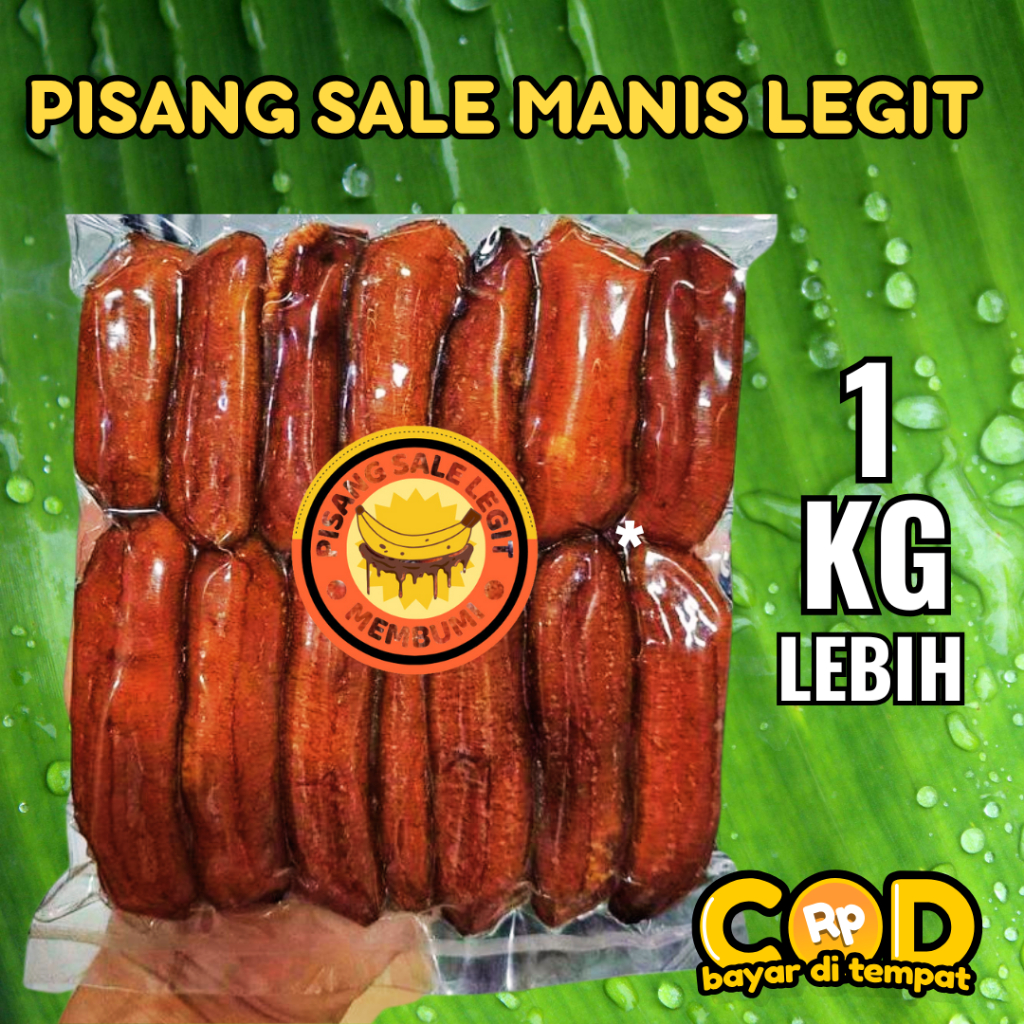 

Pisang Sale Manis Legit 1 kg Lebih