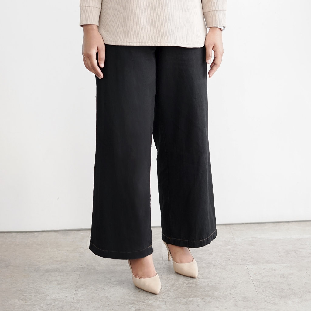 Ederra Nora Pants / Celana Jeans / High Waist Jeans