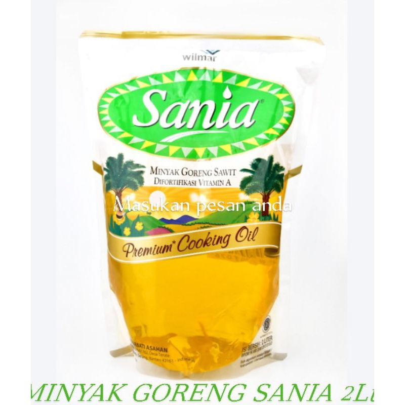 

minyak goreng Sania pouch 2ltr