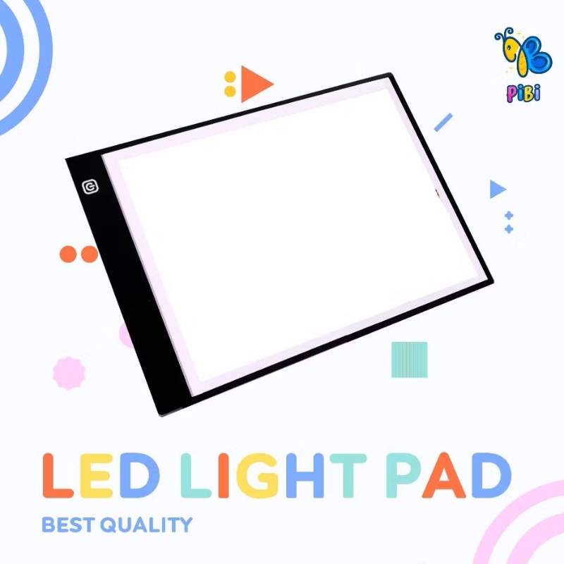 

AT PIBI - LED Light Pad / Trace Board / drawing tracing / Copy Board papan jiplak A3 A4 LED light