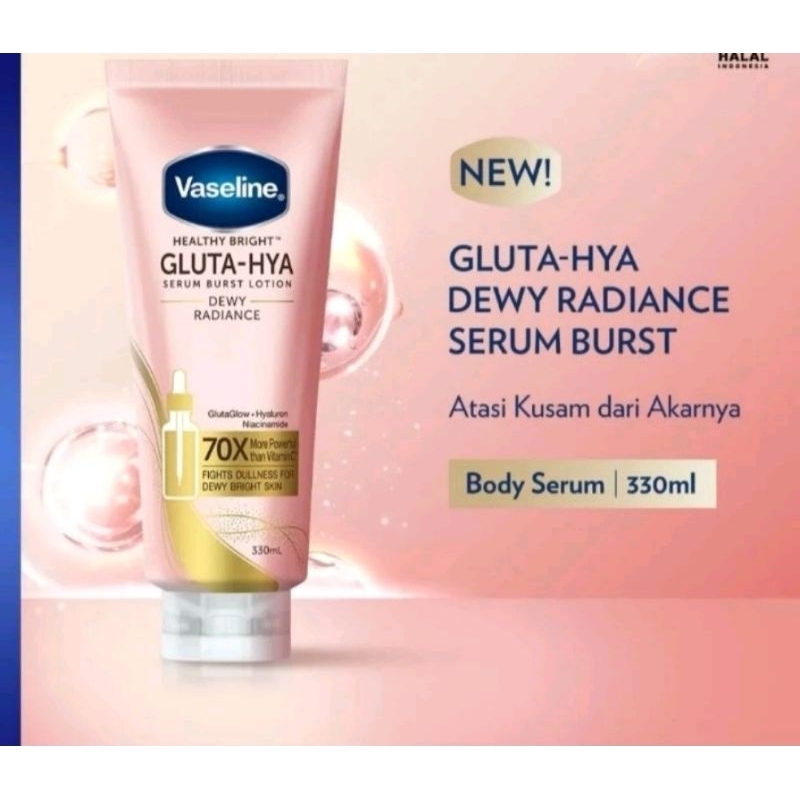 VASELINE GLUTA HYA 330ML